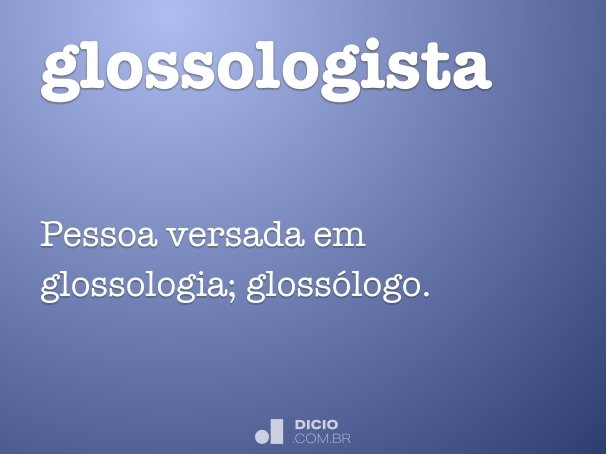 glossologista