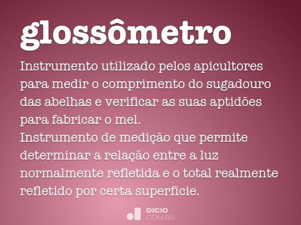 glossômetro