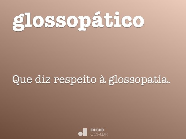 glossopático