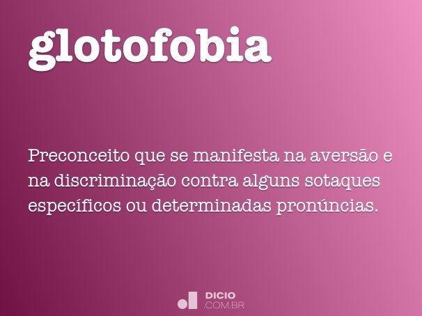 glotofobia