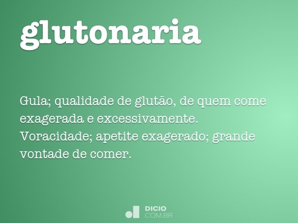 glutonaria