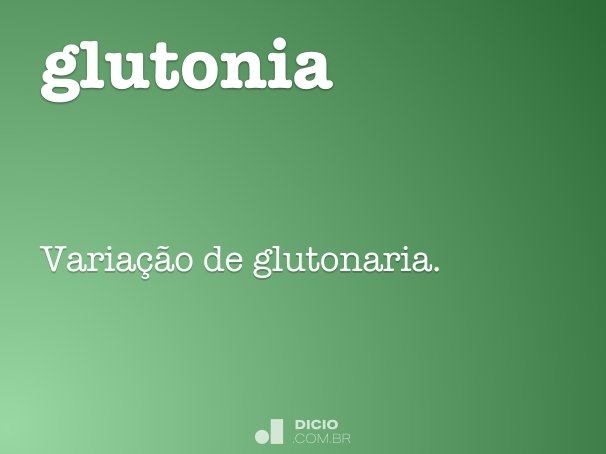 glutonia