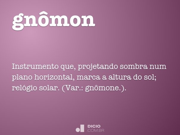 gnômon