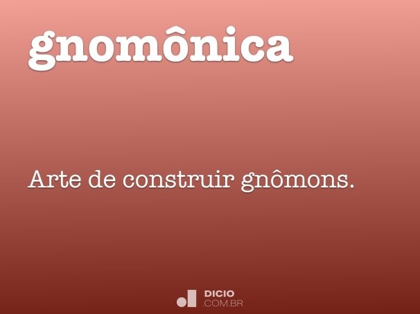 gnomônica