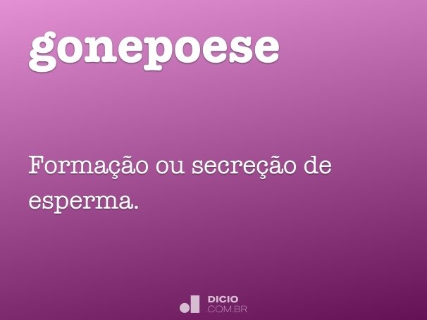 gonepoese