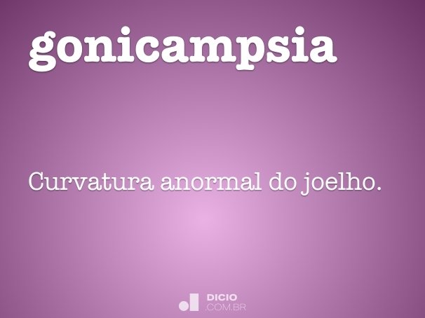 gonicampsia