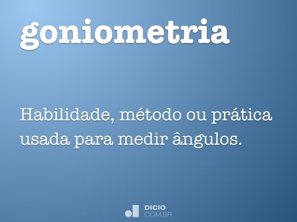 goniometria