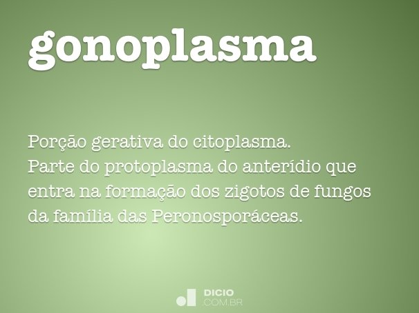 gonoplasma