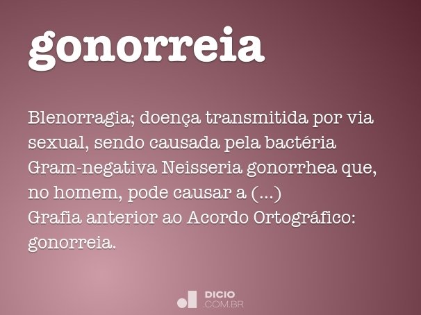 gonorreia