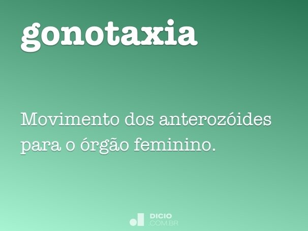 gonotaxia