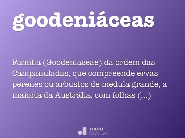 goodeniáceas