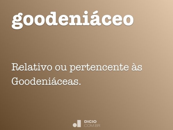 goodeniáceo