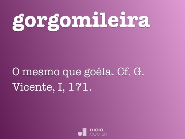 gorgomileira