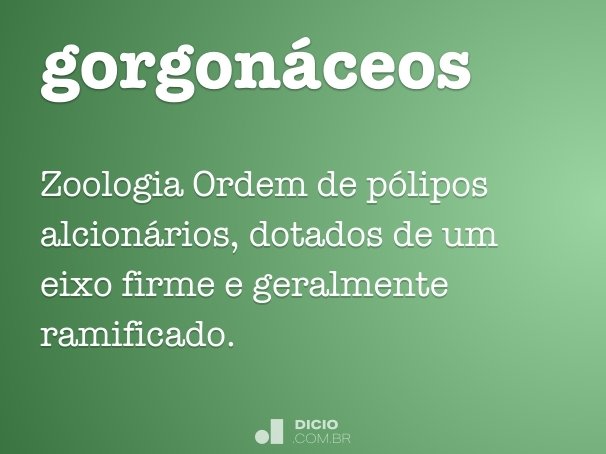 gorgonáceos