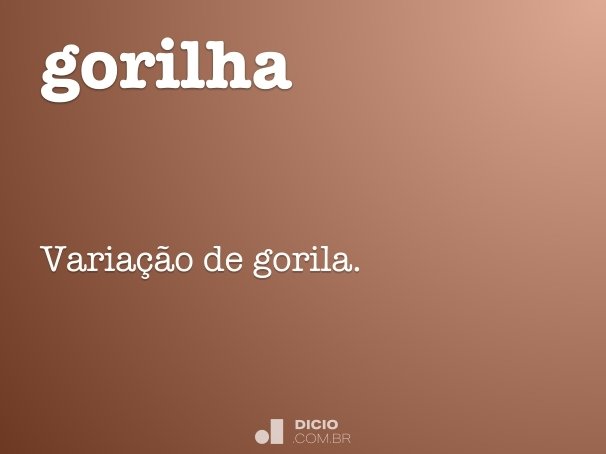 gorilha