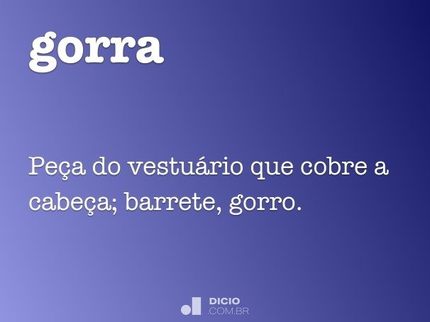 gorra