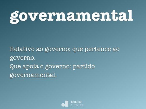 governamental