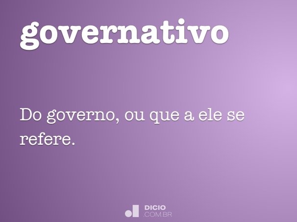 governativo
