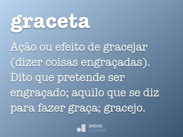 Gracinha - Dicio, Dicionário Online de Português