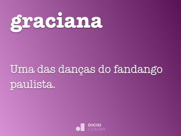 Graceta - Dicio, Dicionário Online de Português