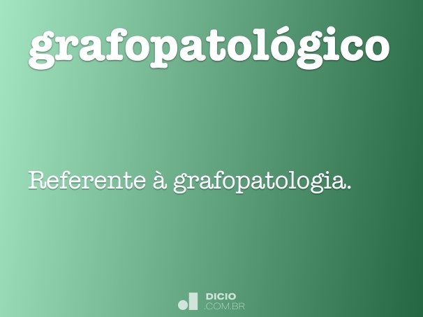 grafopatológico
