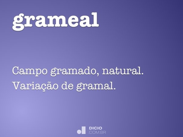 grameal