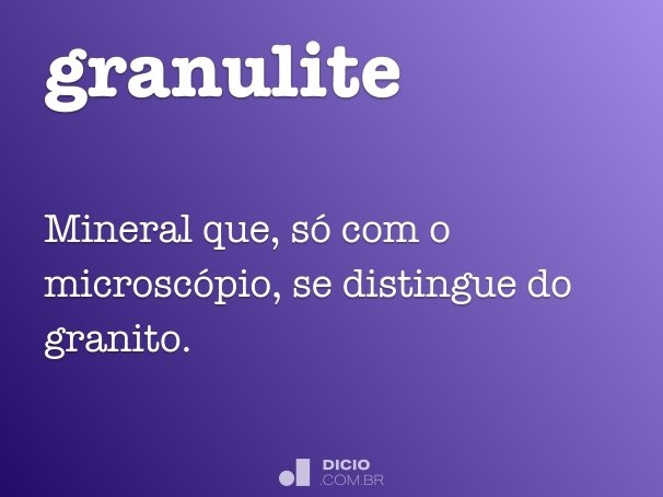 granulite