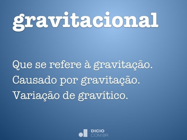 gravitacional