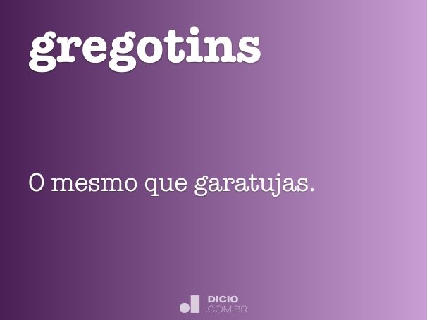 gregotins