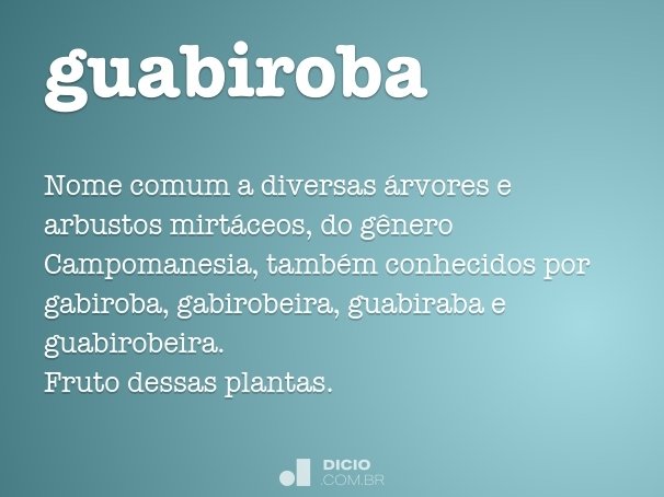 guabiroba