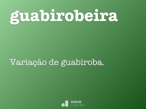 guabirobeira