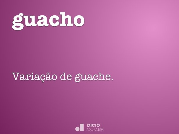 guacho