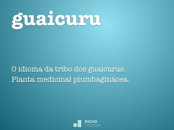 guaicuru