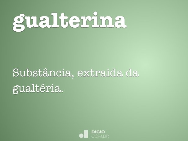 gualterina