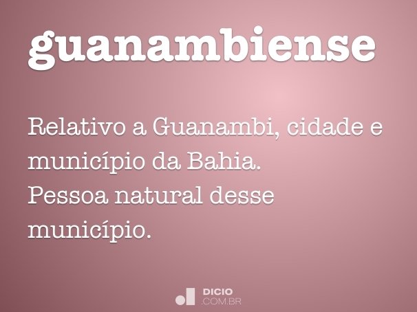 guanambiense