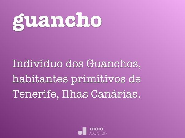 guancho
