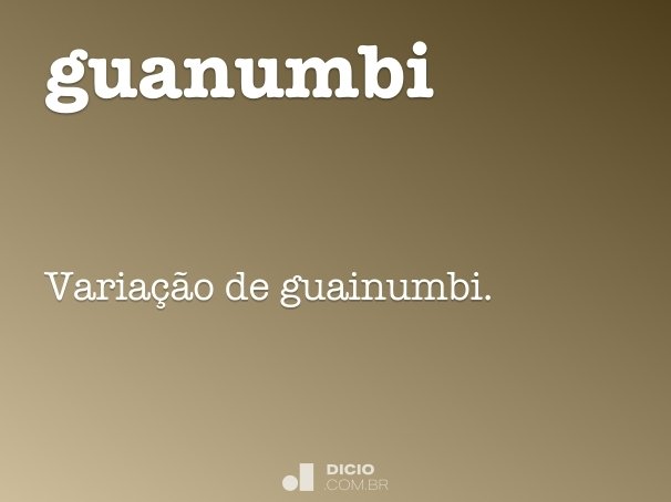 guanumbi