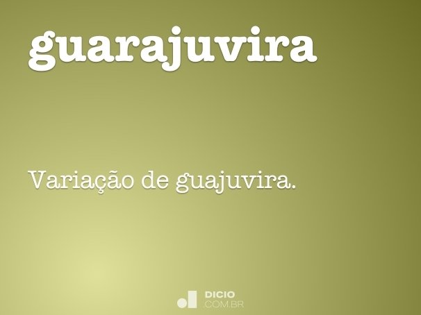 guarajuvira