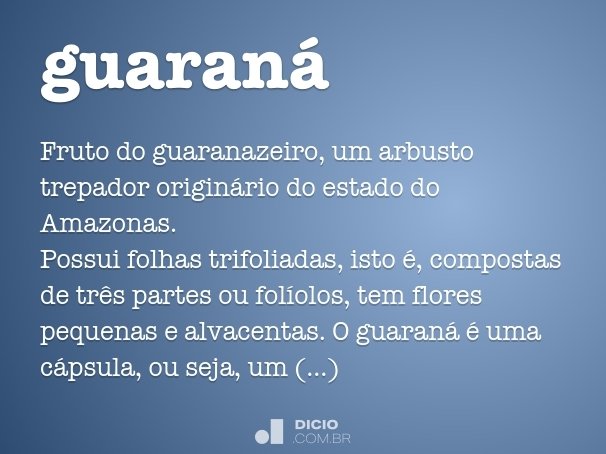 guaraná
