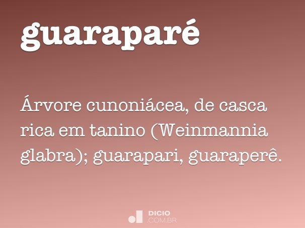 guaraparé