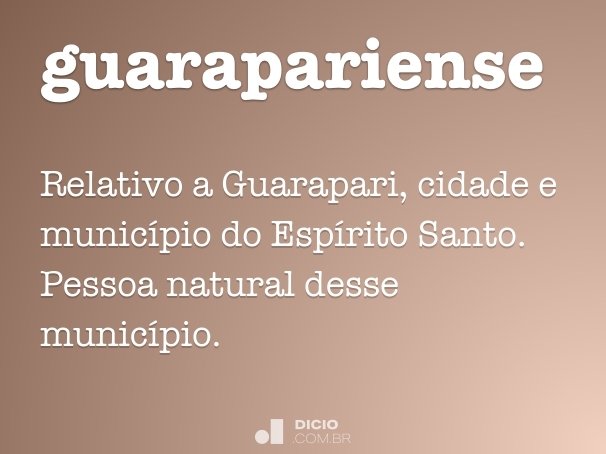 guarapariense