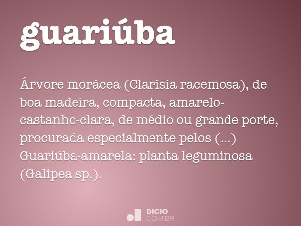 guariúba