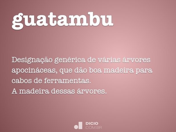 guatambu