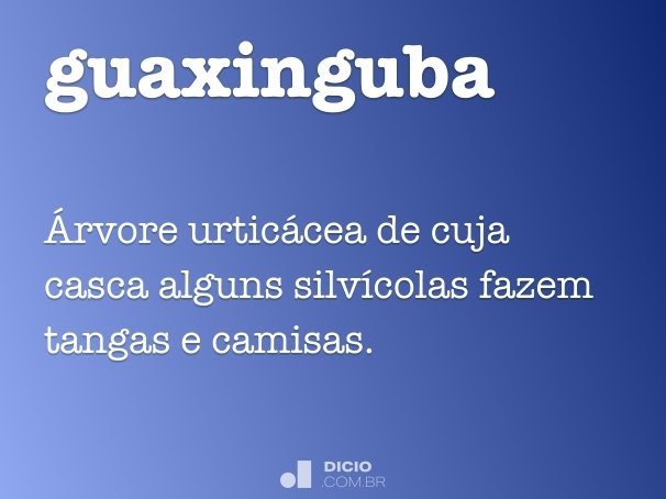 guaxinguba