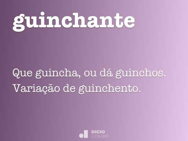 guinchante