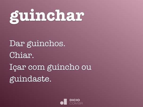 guinchar
