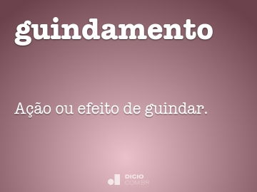 Guindado - Dicio, Dicionário Online de Português