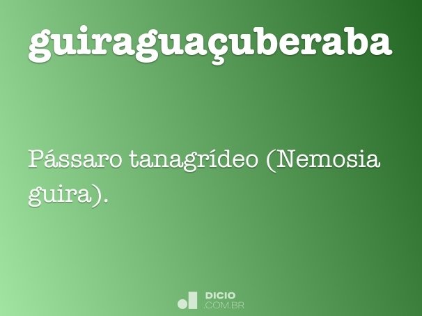 guiraguaçuberaba