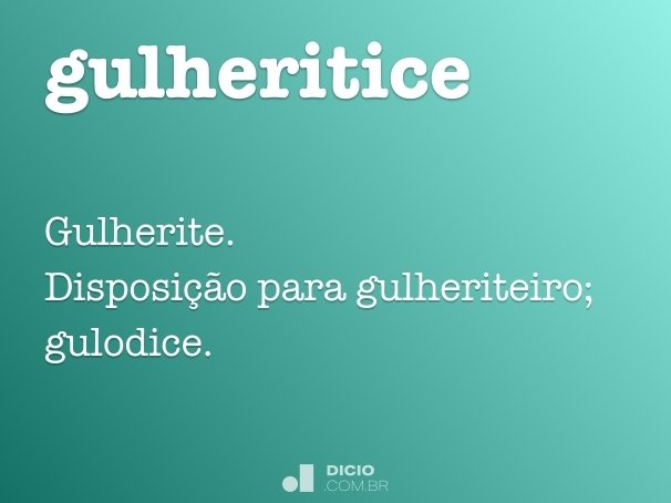 gulheritice