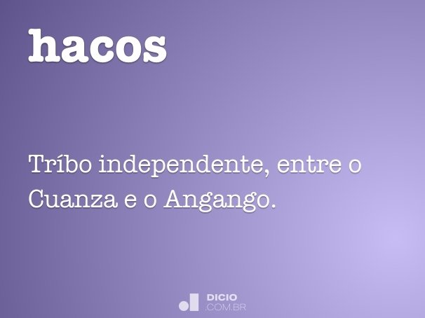 Hackear - Dicio, Dicionário Online de Português